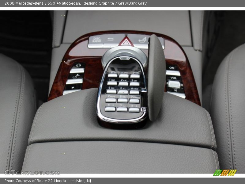 designo Graphite / Grey/Dark Grey 2008 Mercedes-Benz S 550 4Matic Sedan