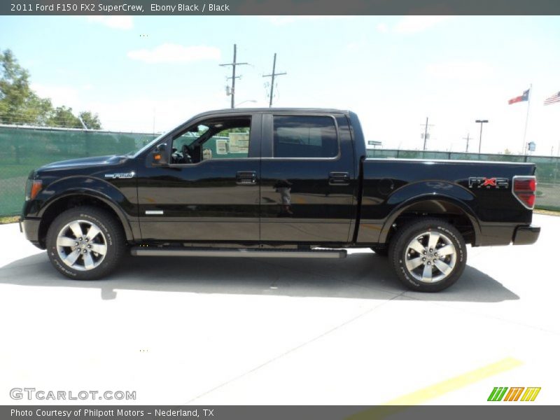 Ebony Black / Black 2011 Ford F150 FX2 SuperCrew