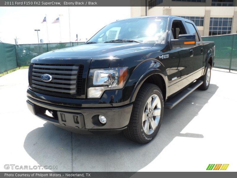 Ebony Black / Black 2011 Ford F150 FX2 SuperCrew