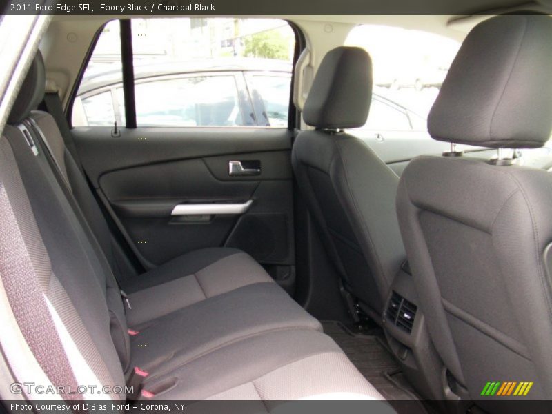 Ebony Black / Charcoal Black 2011 Ford Edge SEL