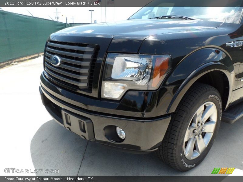 Ebony Black / Black 2011 Ford F150 FX2 SuperCrew