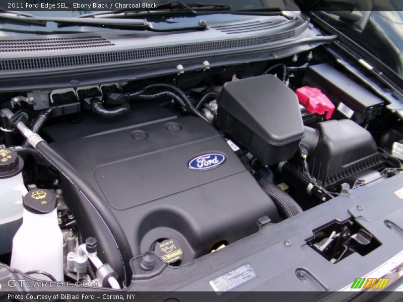 Ebony Black / Charcoal Black 2011 Ford Edge SEL