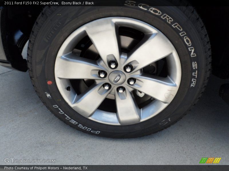 Ebony Black / Black 2011 Ford F150 FX2 SuperCrew
