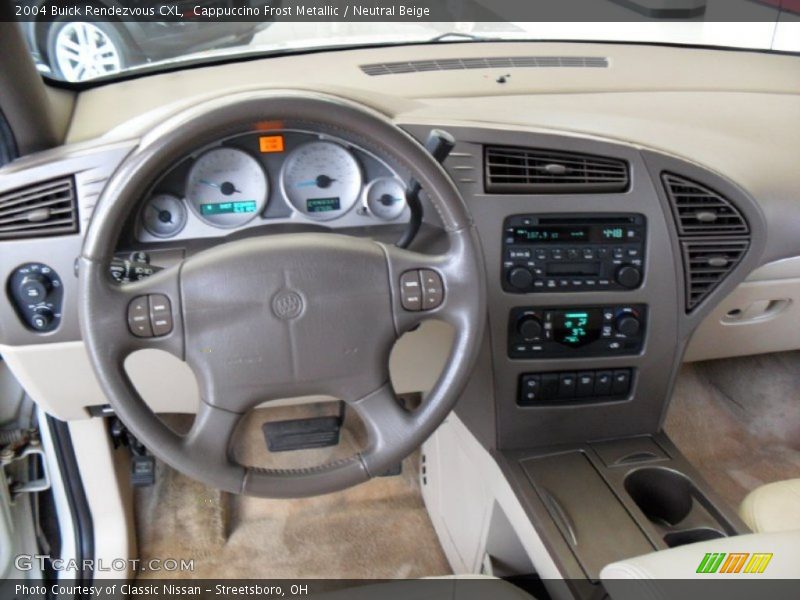 Cappuccino Frost Metallic / Neutral Beige 2004 Buick Rendezvous CXL