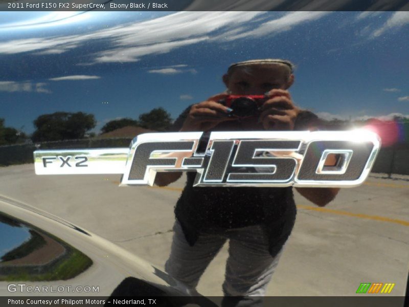 Ebony Black / Black 2011 Ford F150 FX2 SuperCrew