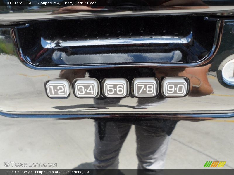 Ebony Black / Black 2011 Ford F150 FX2 SuperCrew