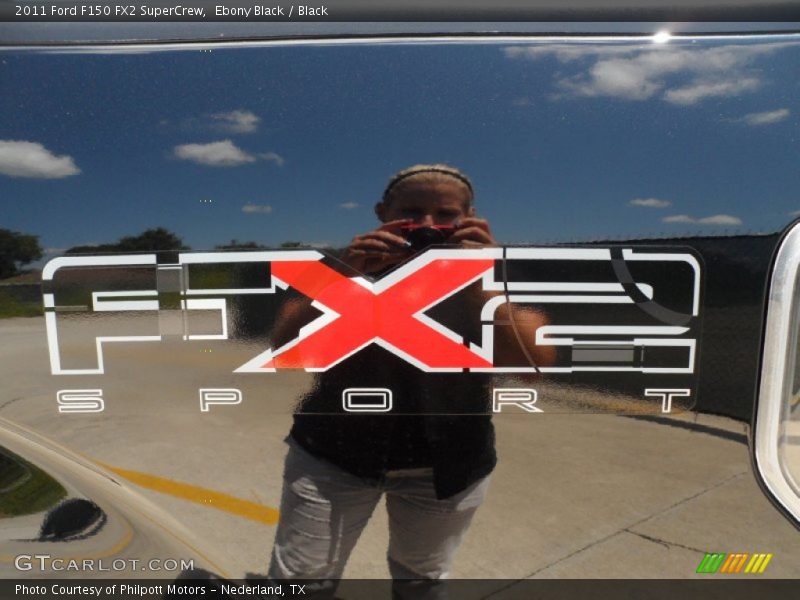 Ebony Black / Black 2011 Ford F150 FX2 SuperCrew