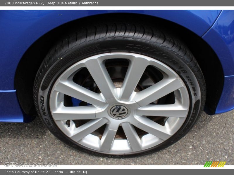 Deep Blue Metallic / Anthracite 2008 Volkswagen R32