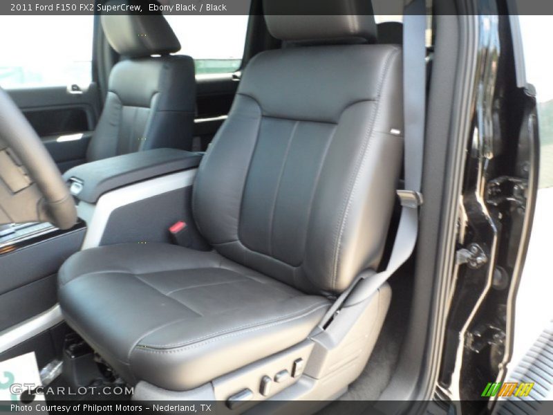 Ebony Black / Black 2011 Ford F150 FX2 SuperCrew