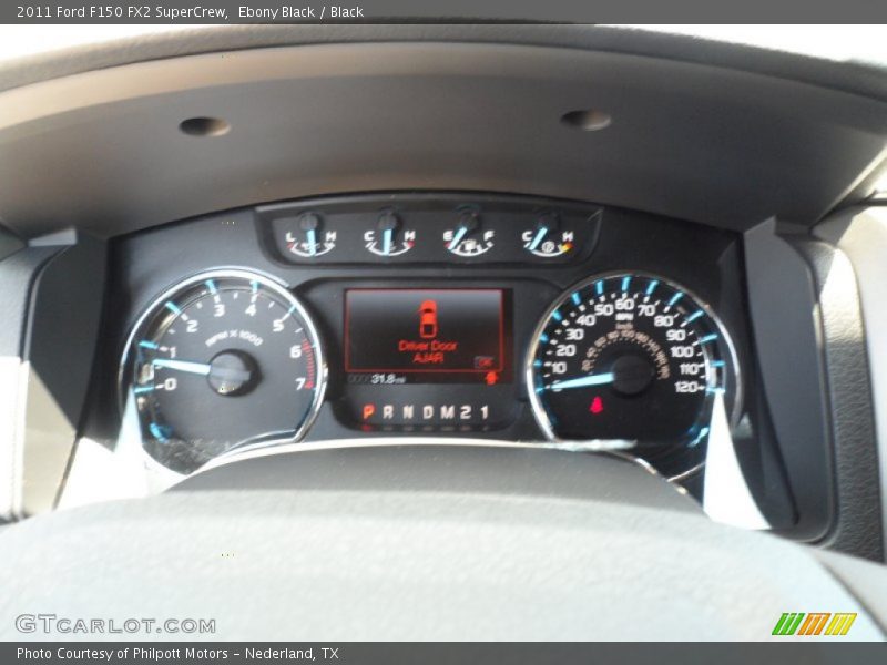 Ebony Black / Black 2011 Ford F150 FX2 SuperCrew