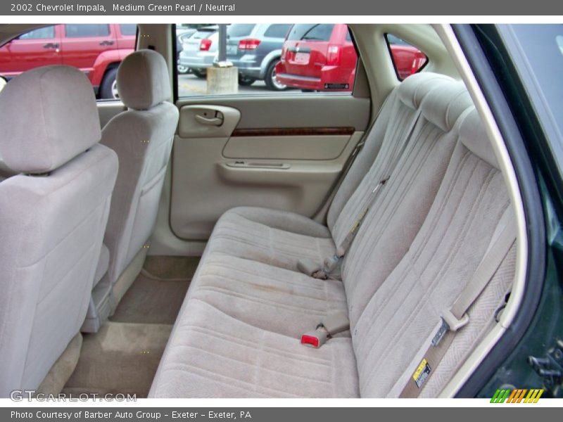 Medium Green Pearl / Neutral 2002 Chevrolet Impala
