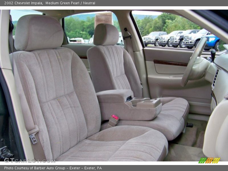 Medium Green Pearl / Neutral 2002 Chevrolet Impala