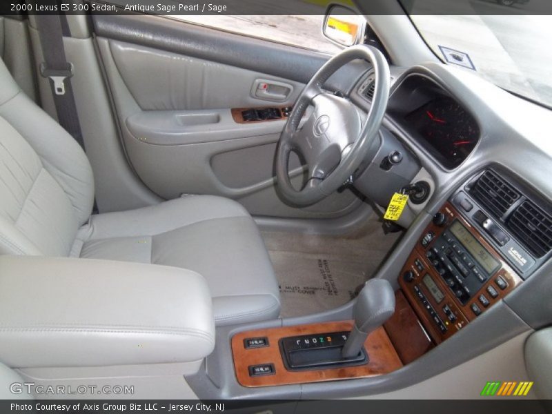 Antique Sage Pearl / Sage 2000 Lexus ES 300 Sedan