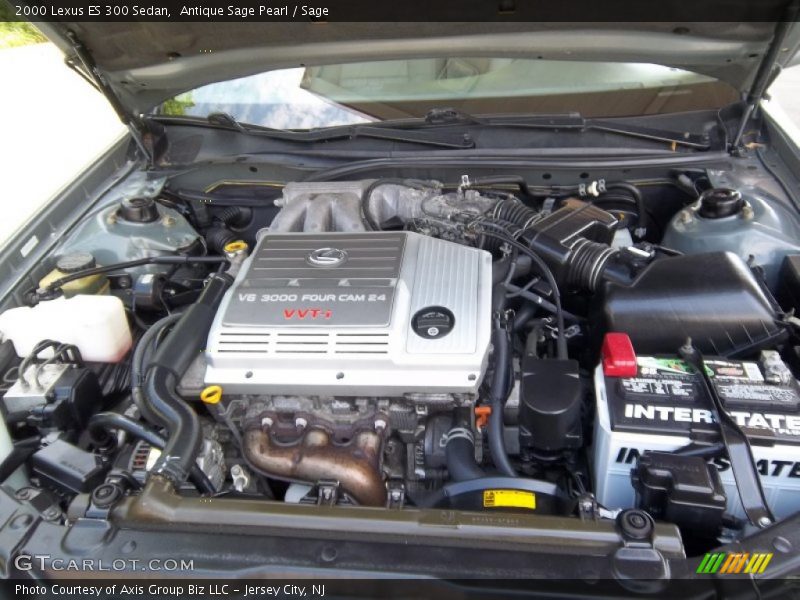 Antique Sage Pearl / Sage 2000 Lexus ES 300 Sedan