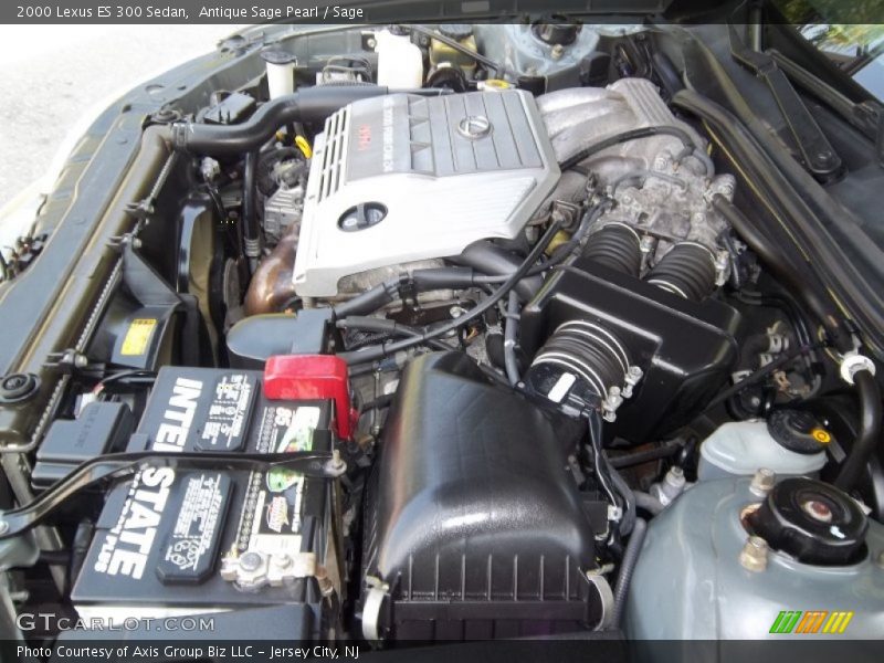Antique Sage Pearl / Sage 2000 Lexus ES 300 Sedan