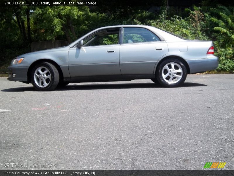 Antique Sage Pearl / Sage 2000 Lexus ES 300 Sedan