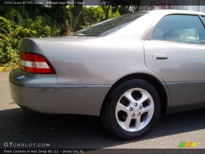 Antique Sage Pearl / Sage 2000 Lexus ES 300 Sedan