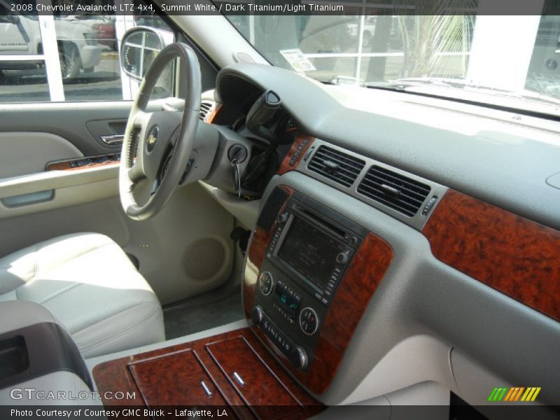 Summit White / Dark Titanium/Light Titanium 2008 Chevrolet Avalanche LTZ 4x4