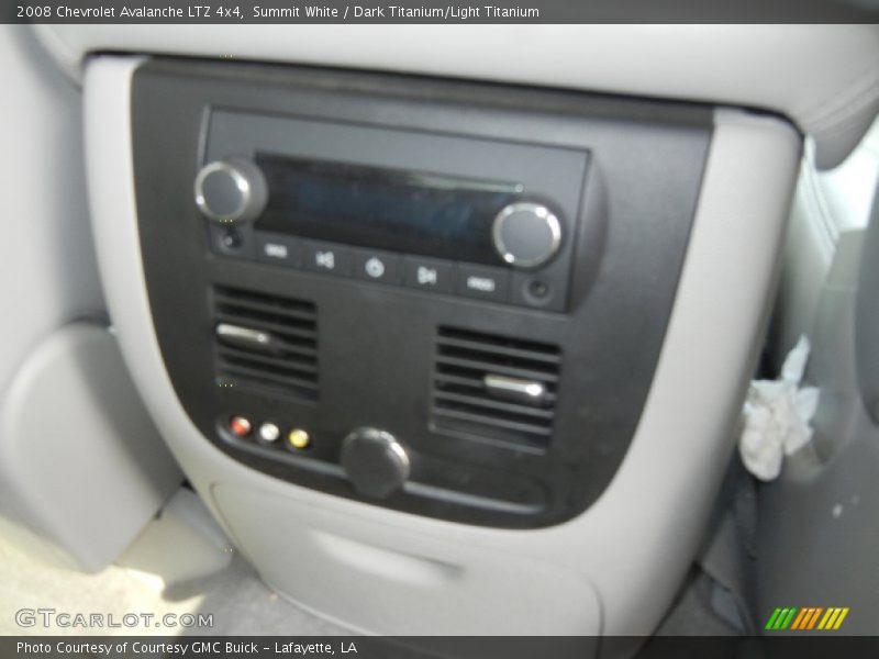 Summit White / Dark Titanium/Light Titanium 2008 Chevrolet Avalanche LTZ 4x4