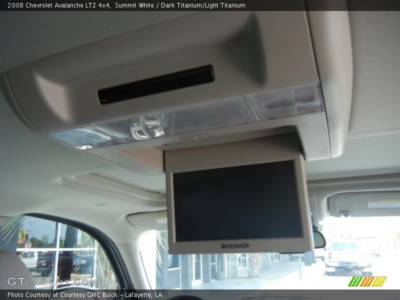 Summit White / Dark Titanium/Light Titanium 2008 Chevrolet Avalanche LTZ 4x4