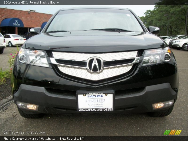 Formal Black / Ebony 2009 Acura MDX