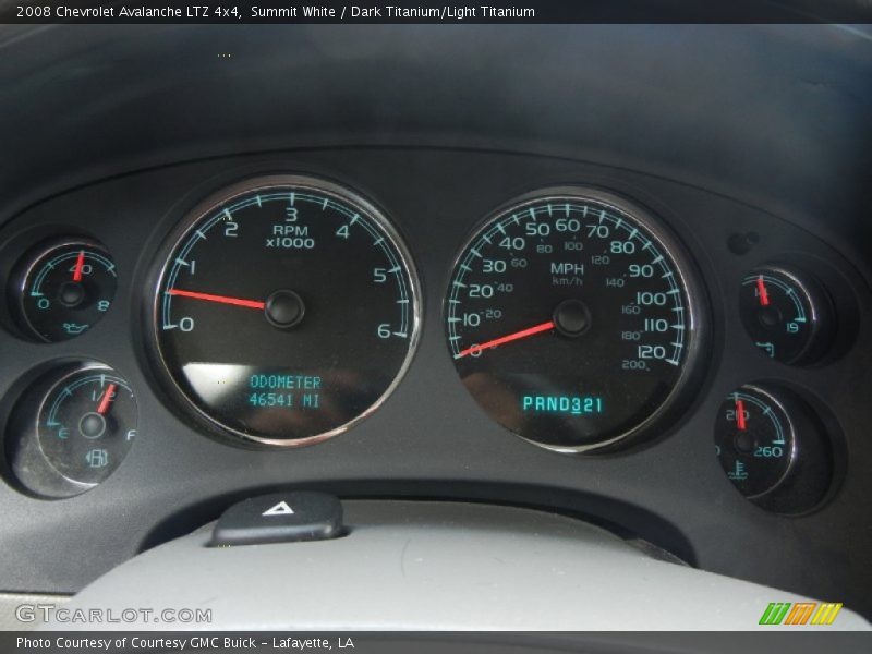 Summit White / Dark Titanium/Light Titanium 2008 Chevrolet Avalanche LTZ 4x4