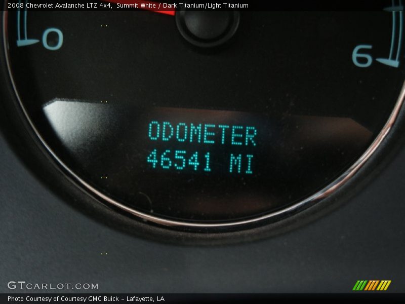 Summit White / Dark Titanium/Light Titanium 2008 Chevrolet Avalanche LTZ 4x4