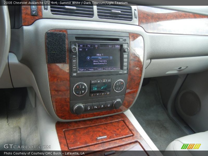 Summit White / Dark Titanium/Light Titanium 2008 Chevrolet Avalanche LTZ 4x4