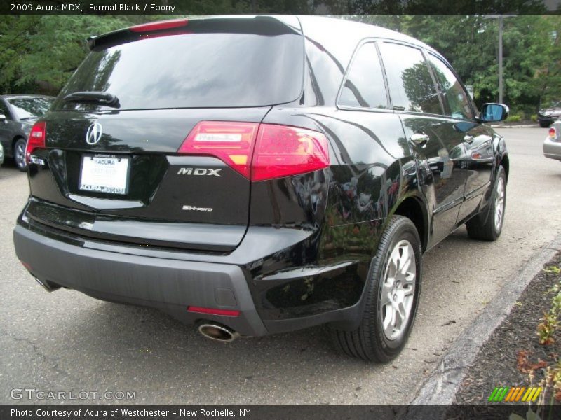 Formal Black / Ebony 2009 Acura MDX