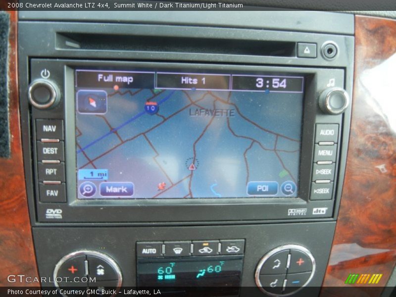 Navigation of 2008 Avalanche LTZ 4x4
