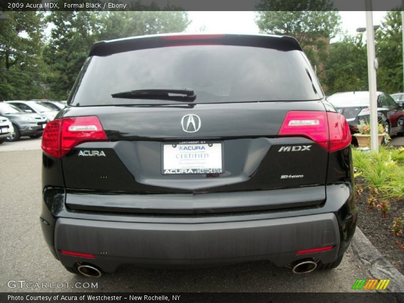 Formal Black / Ebony 2009 Acura MDX