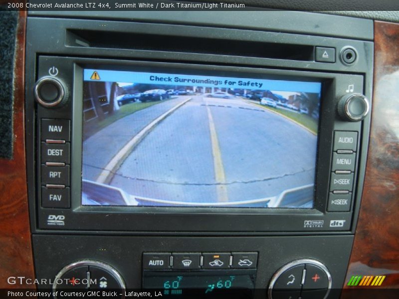 Summit White / Dark Titanium/Light Titanium 2008 Chevrolet Avalanche LTZ 4x4