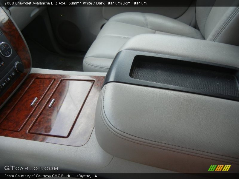 Summit White / Dark Titanium/Light Titanium 2008 Chevrolet Avalanche LTZ 4x4