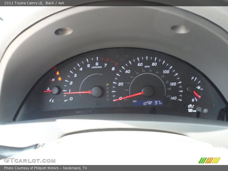 Black / Ash 2011 Toyota Camry LE