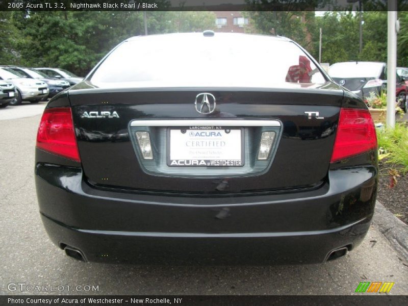 Nighthawk Black Pearl / Black 2005 Acura TL 3.2