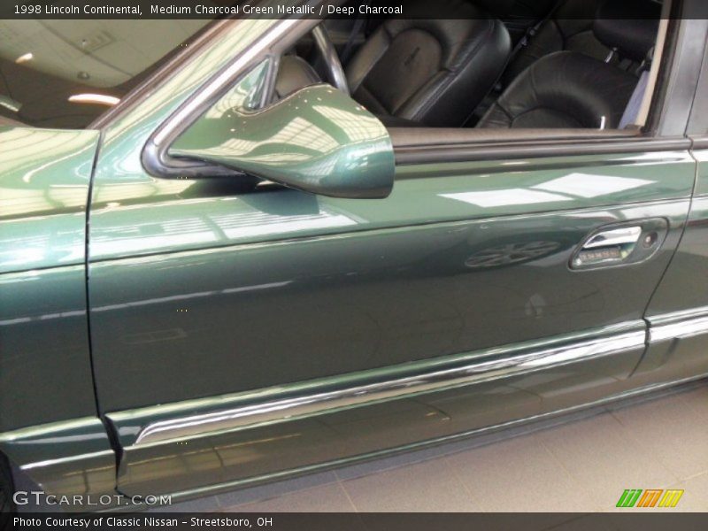 Medium Charcoal Green Metallic / Deep Charcoal 1998 Lincoln Continental