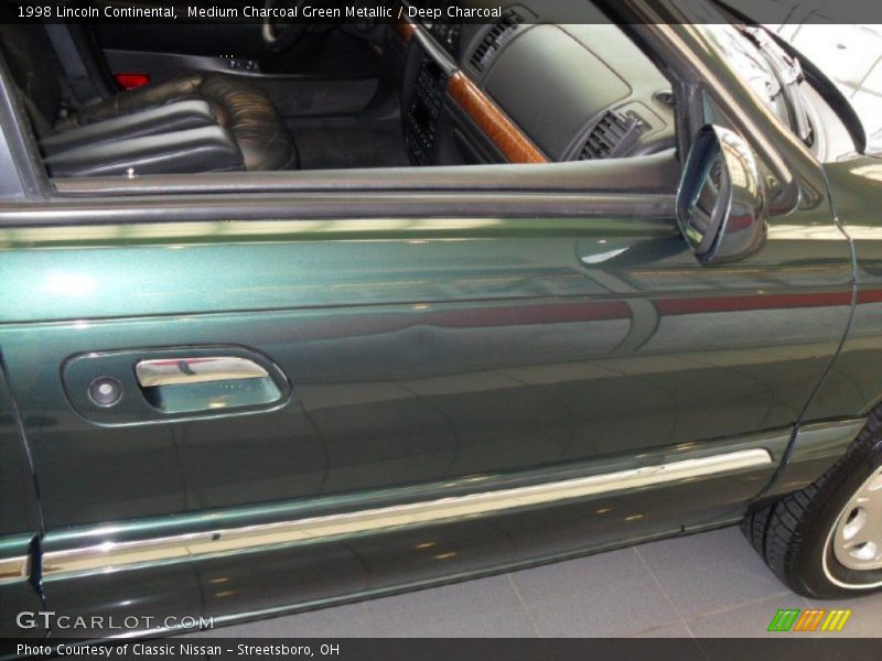 Medium Charcoal Green Metallic / Deep Charcoal 1998 Lincoln Continental