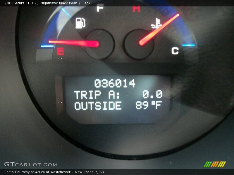 Nighthawk Black Pearl / Black 2005 Acura TL 3.2