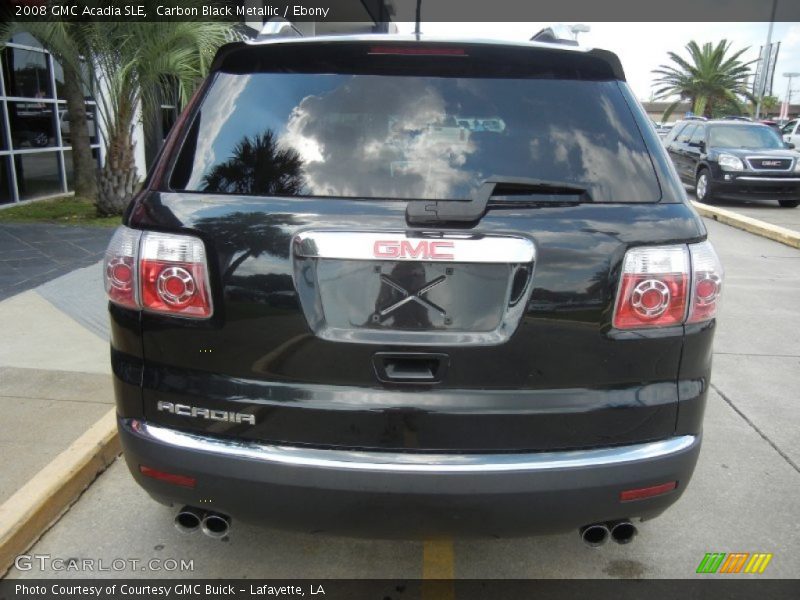 Carbon Black Metallic / Ebony 2008 GMC Acadia SLE