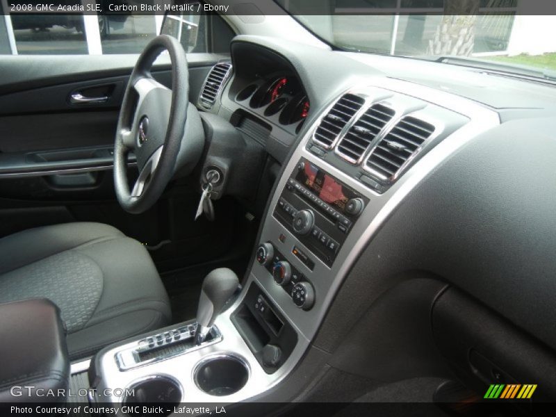 Carbon Black Metallic / Ebony 2008 GMC Acadia SLE