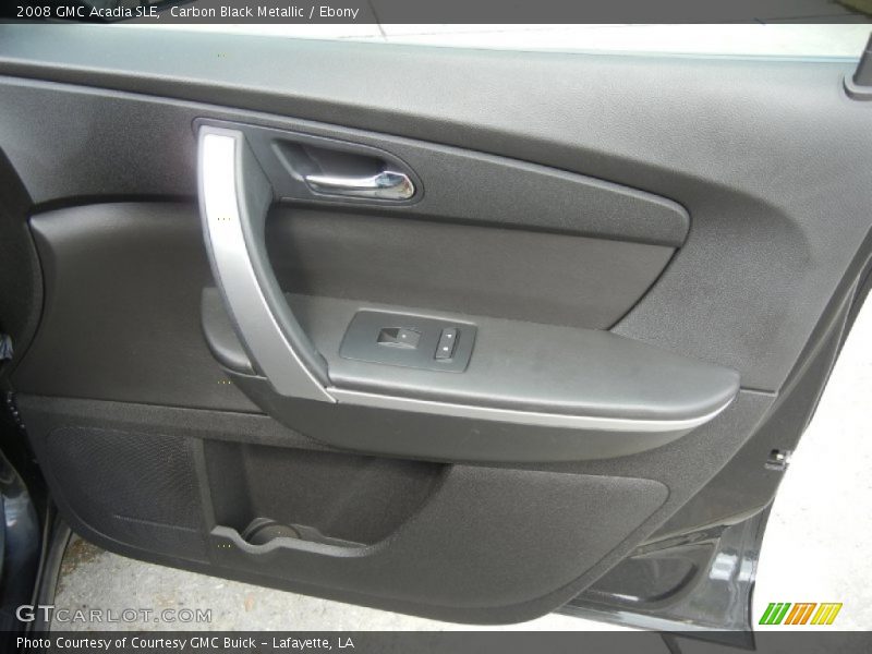 Carbon Black Metallic / Ebony 2008 GMC Acadia SLE