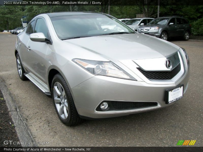 Palladium Metallic / Ebony 2011 Acura ZDX Technology SH-AWD