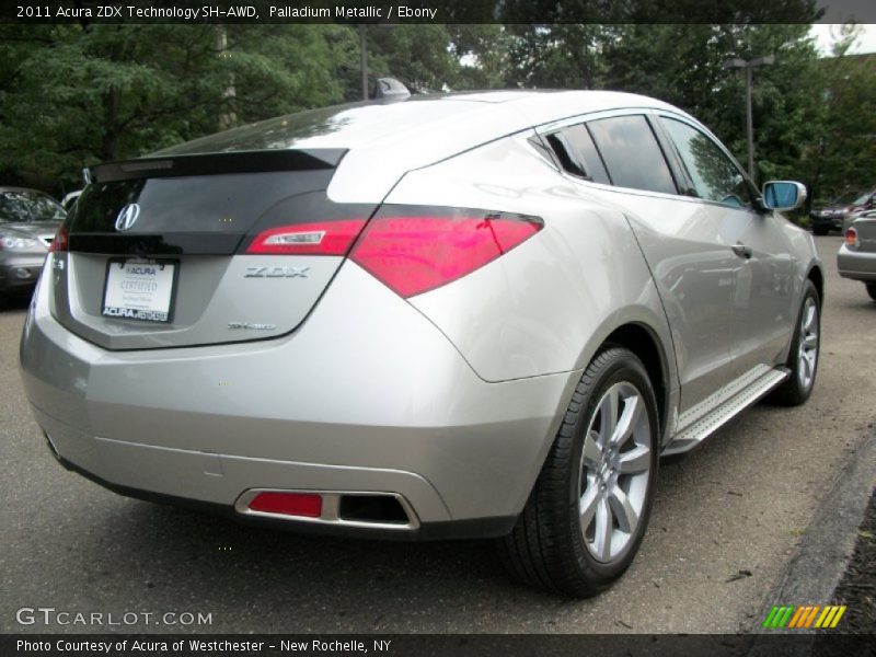 Palladium Metallic / Ebony 2011 Acura ZDX Technology SH-AWD