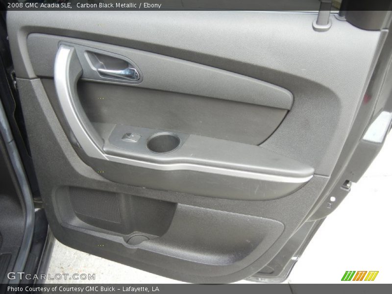 Carbon Black Metallic / Ebony 2008 GMC Acadia SLE