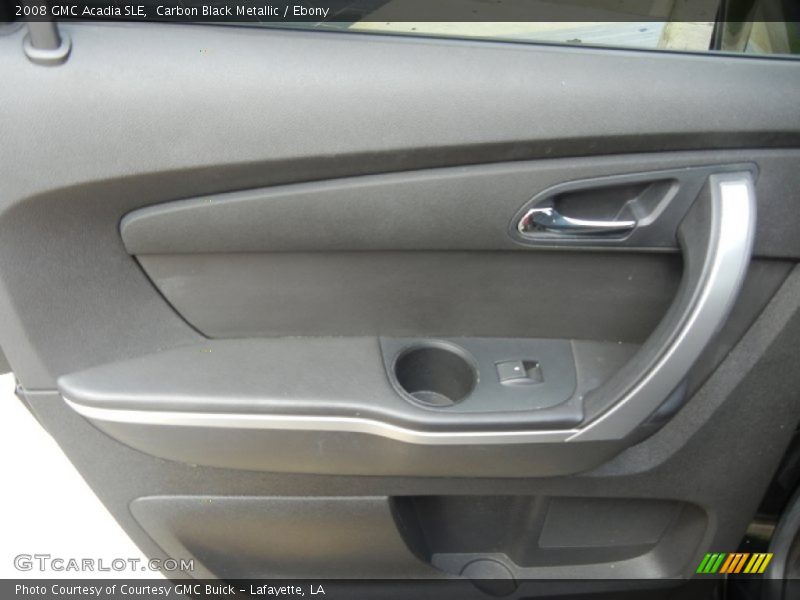 Carbon Black Metallic / Ebony 2008 GMC Acadia SLE