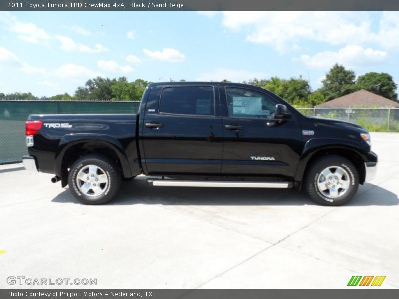 Black / Sand Beige 2011 Toyota Tundra TRD CrewMax 4x4