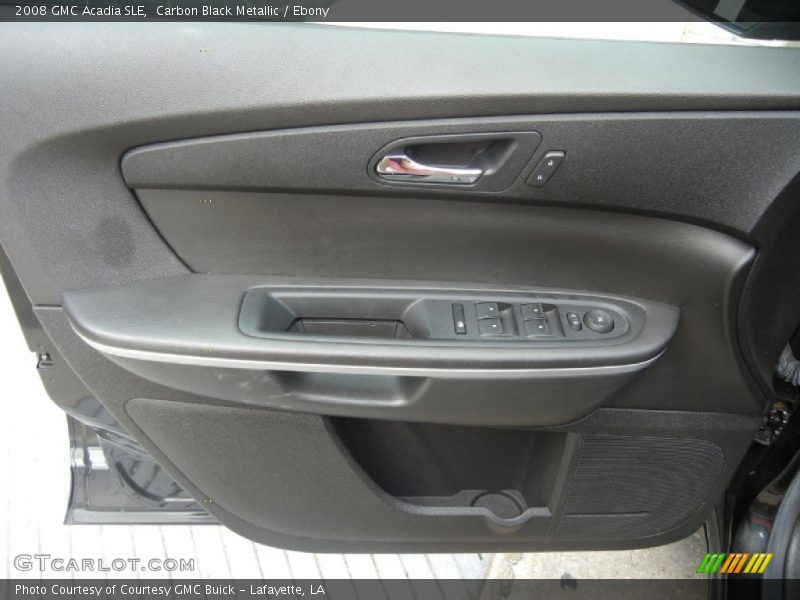 Carbon Black Metallic / Ebony 2008 GMC Acadia SLE