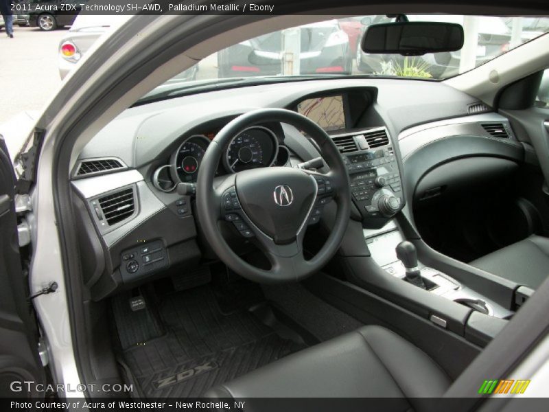 Dashboard of 2011 ZDX Technology SH-AWD