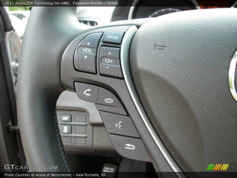 Controls of 2011 ZDX Technology SH-AWD