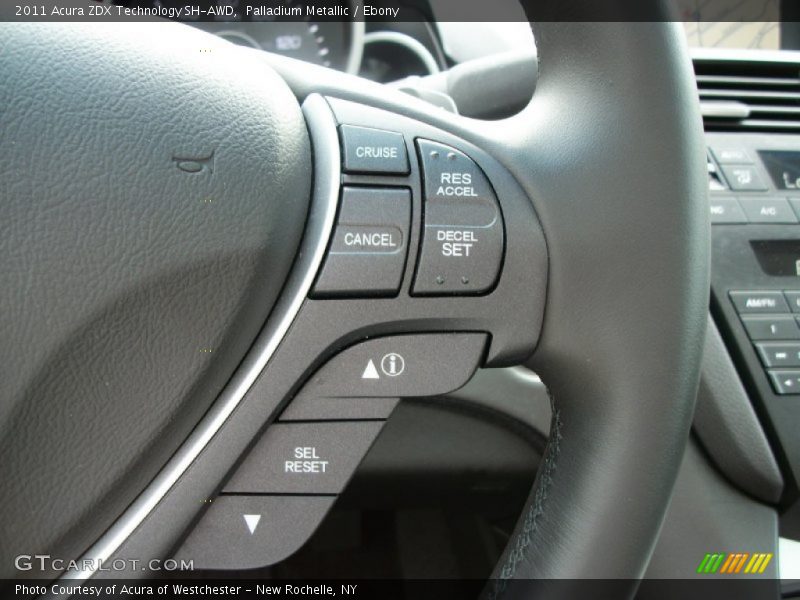 Controls of 2011 ZDX Technology SH-AWD